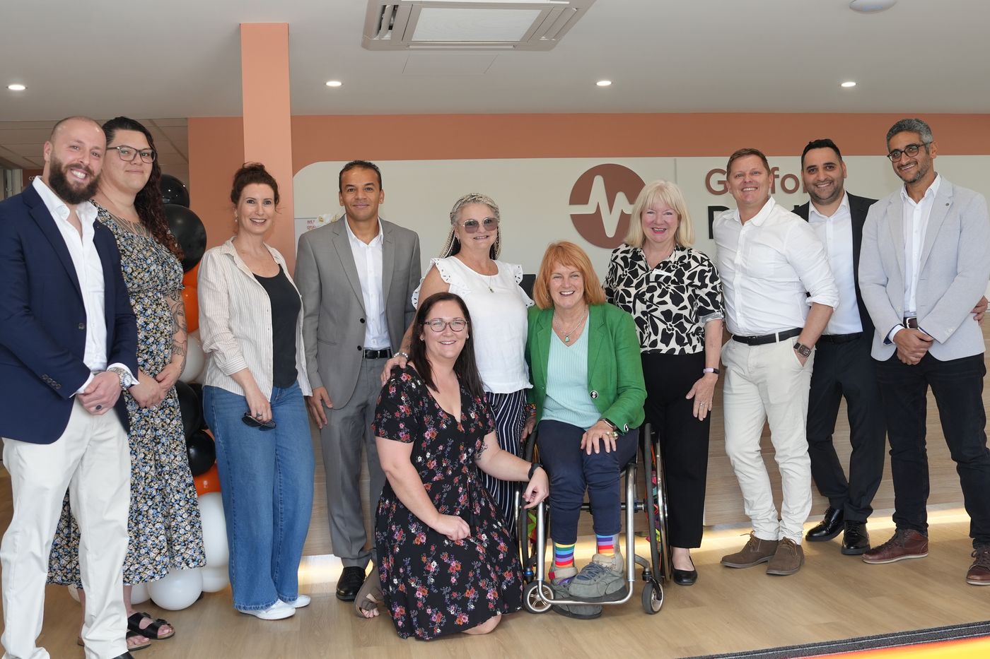 The Gosford Doctors team and guests on opening day at the West Gosford clinic