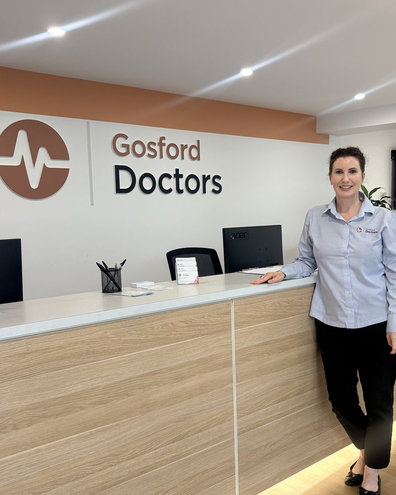 The reception team at Gosford Doctors, West Gosford