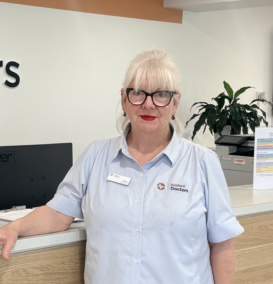 Libby, Senior Receptionist at Gosford Doctors, West Gosford